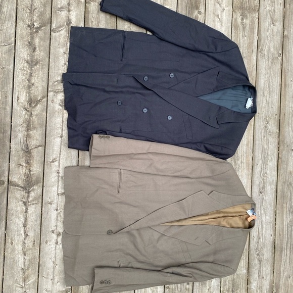 LOT OF 2 Vintage 100% Wool Giorgio Armani Jackets - Picture 13 of 15